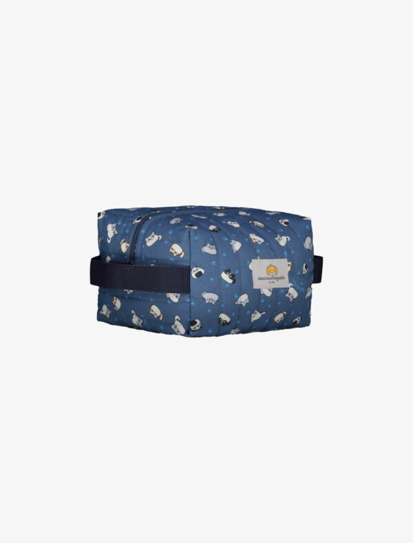 Beauty case cubo da viaggio - Loaf Cats Sky Blu