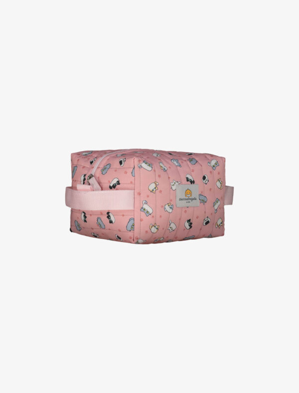 Beauty case cubo da viaggio - Loaf Cats Pink