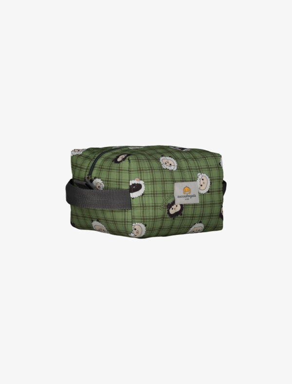 Beauty case cubo da viaggio - Scottish Sheep Green