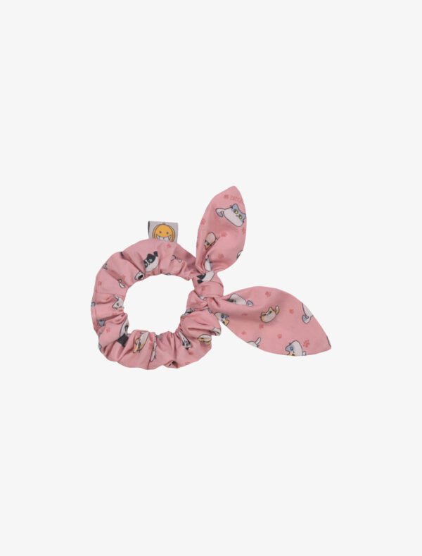Elastico per capelli con fiocco - Loaf Cats Pink