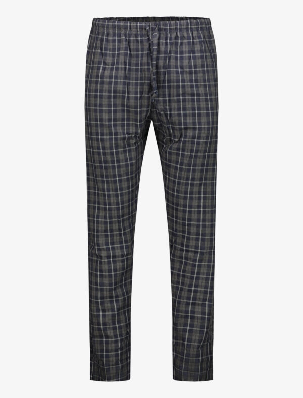 Pantaloni pigiama uomo - Quadro blu, XL