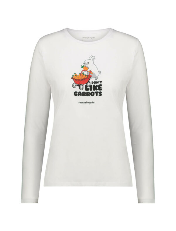 T-shirt donna maniche lunghe