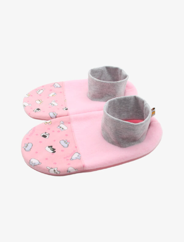 Scaldapiedi adulto in pile - Loaf Cats Pink, M