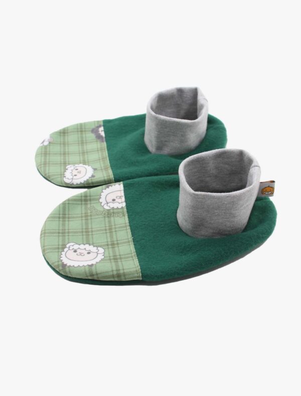 Scaldapiedi adulto in pile - Scottish Sheep Green, L