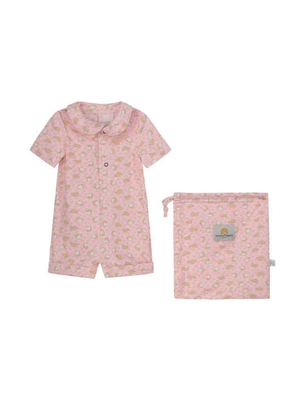 Tutina pigiama baby estiva corta - immagine 4