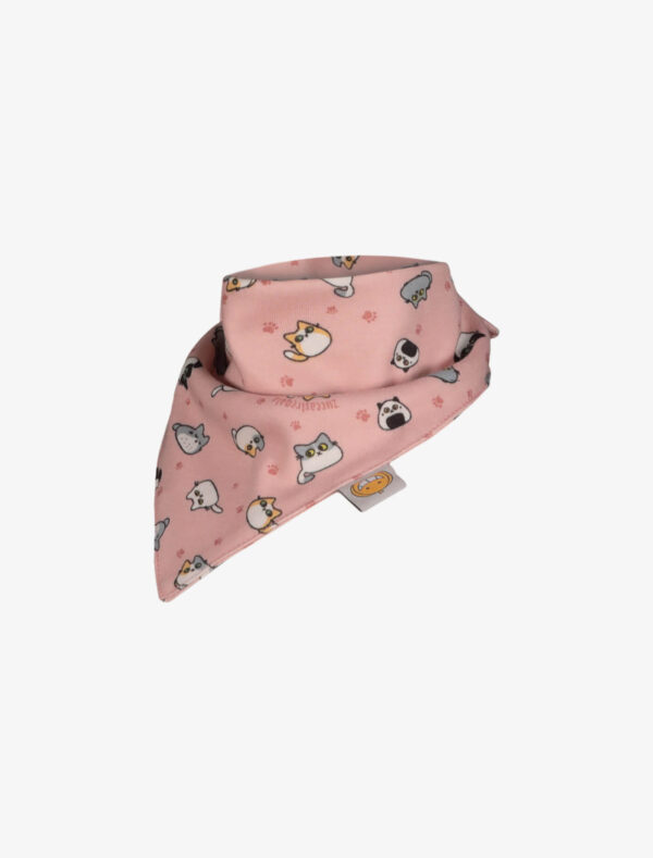 Cowboy bavaglino - Loaf Cats Pink