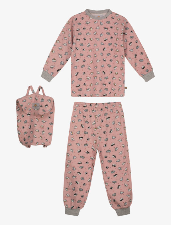 Pigiama Robin bambino/a completo - Loaf Cats Pink, 6Y