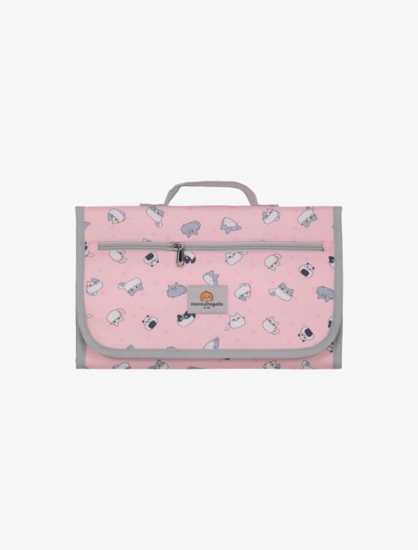 Fasciatoio baby da viaggio pieghevole - Loaf Cats Pink