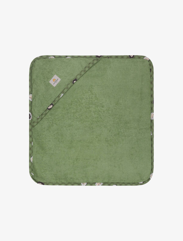 Telo per neonato - Scottish Sheep Green